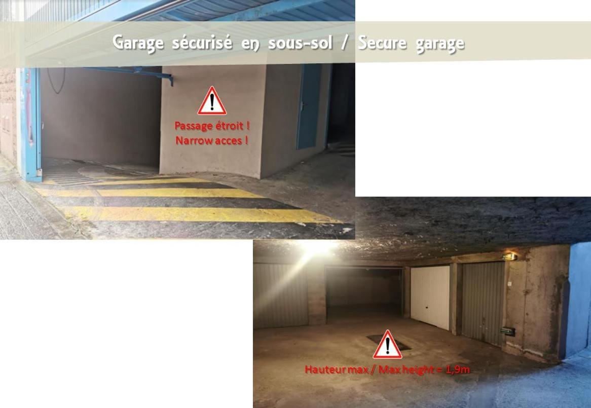 Le 62 - Spacieux T2 Avec Jardin, Parking & Tramway Grenoble Exterior foto